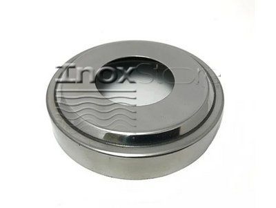 Декоративная крышка "Эконом" &Oslash; 88х42,4х0,5 мм, полированная, AISI 304 01298 фото