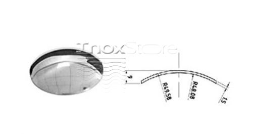 Заглушка зварна Inoxstore Ø 38,1х1,5 мм, полірована, AISI 304 00033 фото