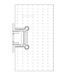 Петля стена-стекло 90&deg; с фаской, бронза, AISI 304 50018-BR фото 4