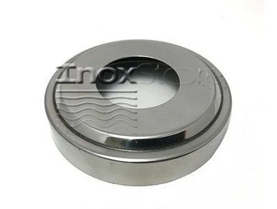Декоративная крышка "Эконом" &Oslash; 100х50,8х0,5 мм, полированная, AISI 304 01297-1 фото