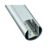 Поручень нержавіючий &Oslash;42,4 мм з LED підсвічуванням, сатин 00729 фото