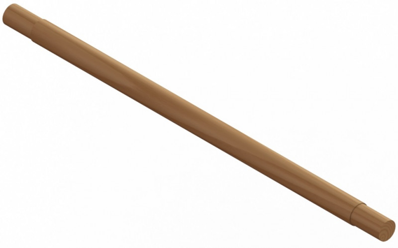 Деревянная вставка Inoxstore для комбинированной стойки 38,1 мм, дуб