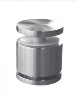 Точечный стеклодержатель Inoxstore 40 мм, регулируемый, сатинированный, AISI 304