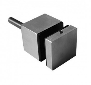Точечный держатель Inoxstore квадрат 40x40 мм, дистанция 30 мм, AISI 304