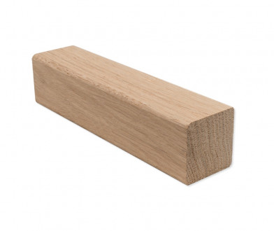 Поручень Inoxstore деревянный 40х40 мм, Дуб