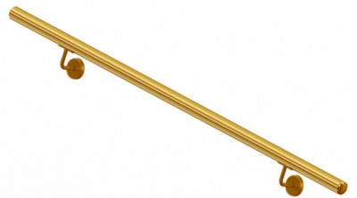 Пристенный поручень Inoxstore Ø 42,4 мм, L - 2000 мм, AISI 304, золото